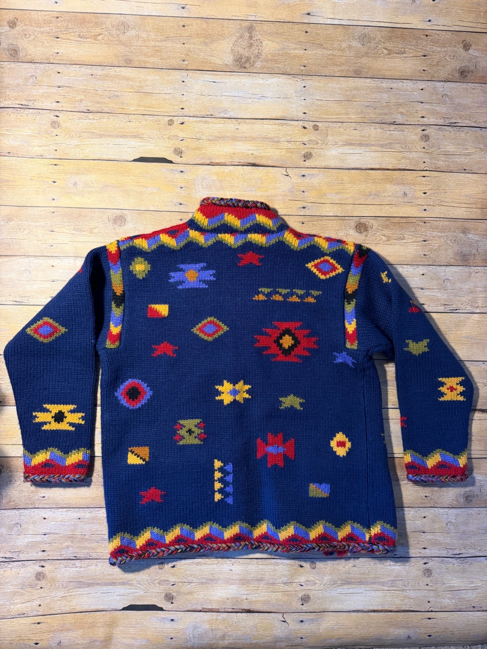 Vintage Wool Aztec Jacket - Picture 2 of 3